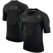 Men's Black Limited Donovan Jeter Pittsburgh 2020 Salute To Service Jersey