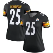 Women's Black Legend Ahkello Witherspoon Pittsburgh Jersey