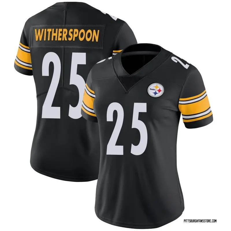 Women's Black Limited Ahkello Witherspoon Pittsburgh Team Color Vapor Untouchable Jersey