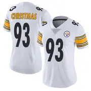 Women's White Limited Demarcus Christmas Pittsburgh Vapor Untouchable Jersey
