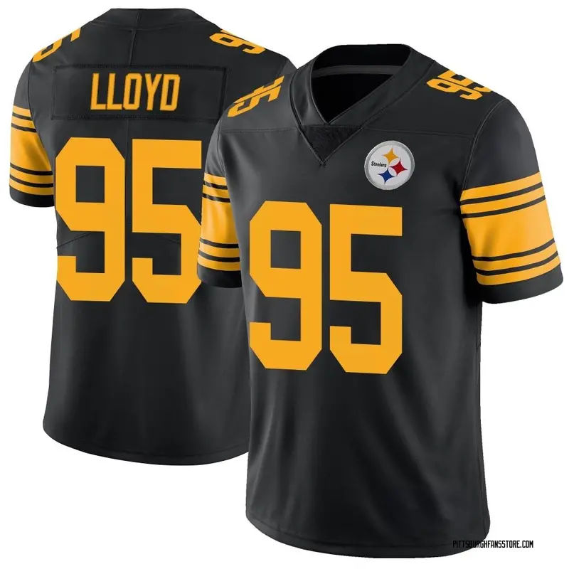 Youth Black Limited Greg Lloyd Pittsburgh Color Rush Jersey
