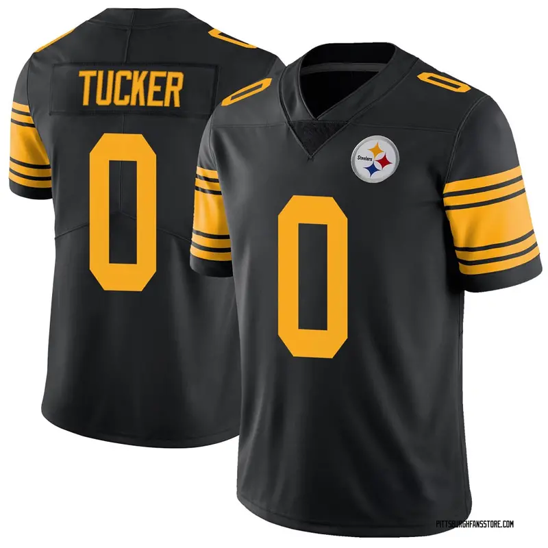 Youth Black Limited Jordan Tucker Pittsburgh Color Rush Jersey