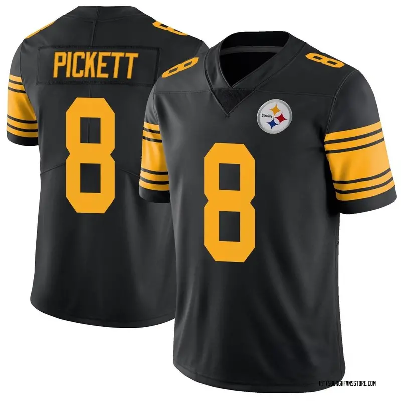 Youth Black Limited Kenny Pickett Pittsburgh Color Rush Jersey