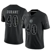 Youth Black Limited Mataeo Durant Pittsburgh Reflective Jersey