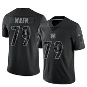 Youth Black Limited Renell Wren Pittsburgh Reflective Jersey