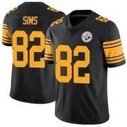 Youth Black Limited Steven Sims Pittsburgh Color Rush Jersey