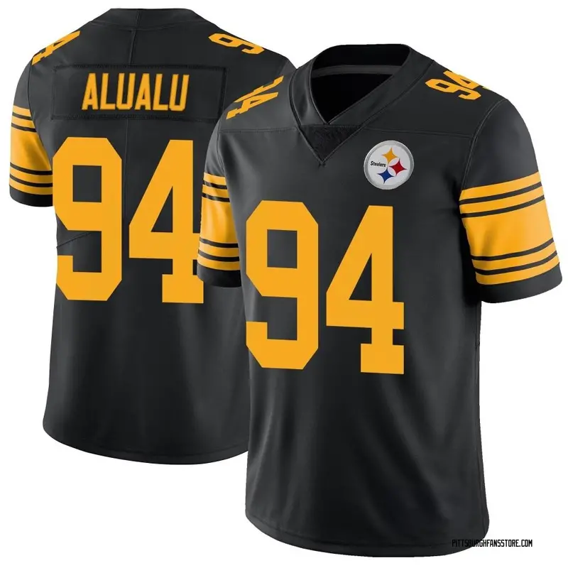 Youth Black Limited Tyson Alualu Pittsburgh Color Rush Jersey