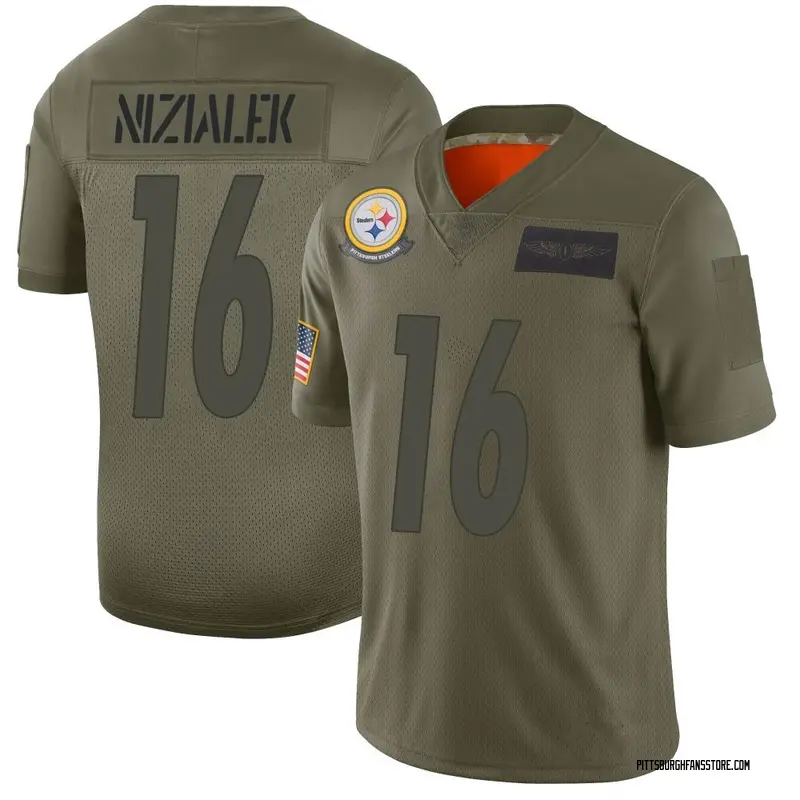 Youth Camo Limited Cameron Nizialek Pittsburgh 2019 Salute to Service Jersey