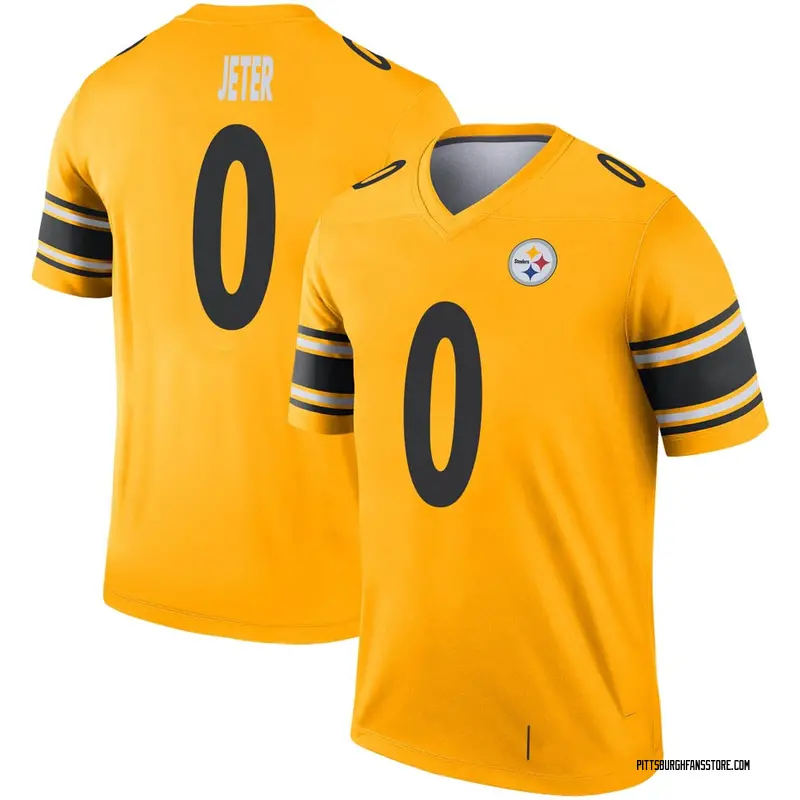 Youth Gold Legend Donovan Jeter Pittsburgh Inverted Jersey