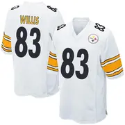 Youth White Game Damion Willis Pittsburgh Jersey